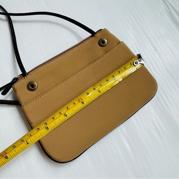 Jones New York Tan and Black Mini Crossbody Bag - Picture 4 of 7